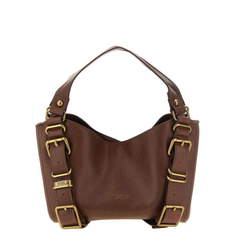 Diesel Brown Other Fibres Women's Handbag